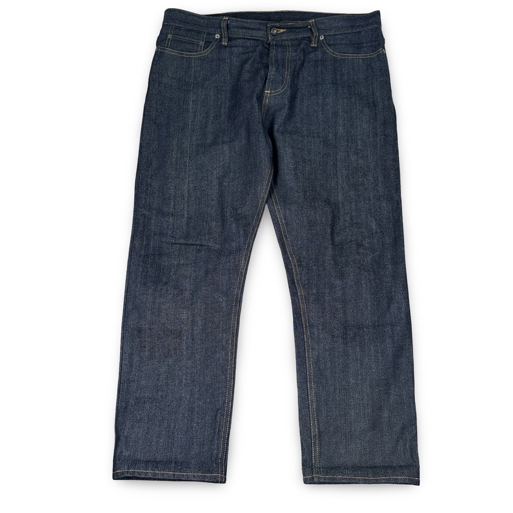3sixteen NT-100x Raw Selvedge Denim Jeans Indigo Kuroki‎ Mills Mens 38 x 27 USA